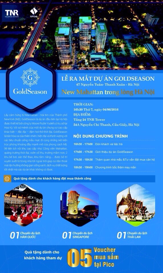 Mở bán goldseason