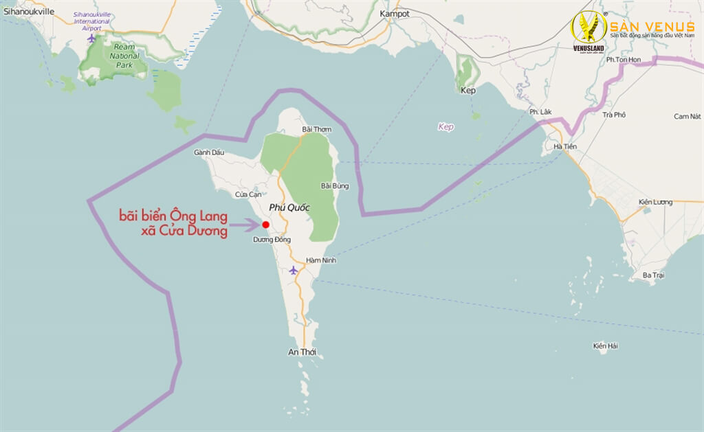 Movenpick Resort & Residences Phú Quốc sở hữu vị trí vàng