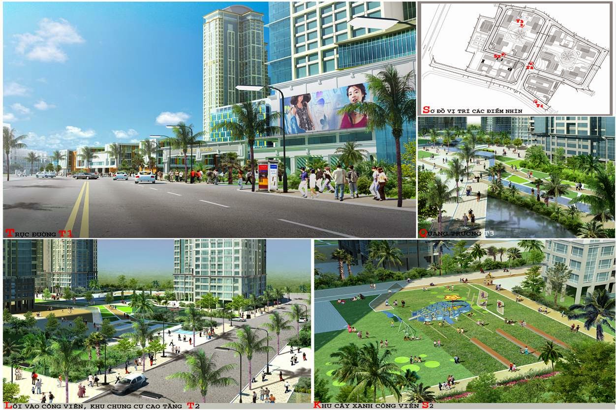 ý tưởng thiết kế goldmark city