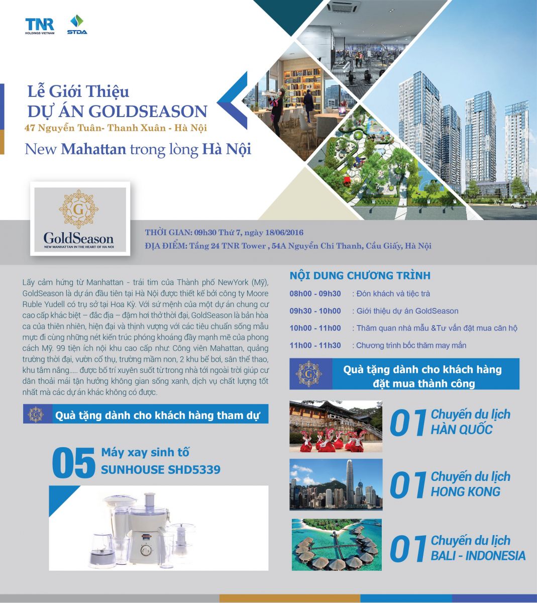 Mở bán goldseason