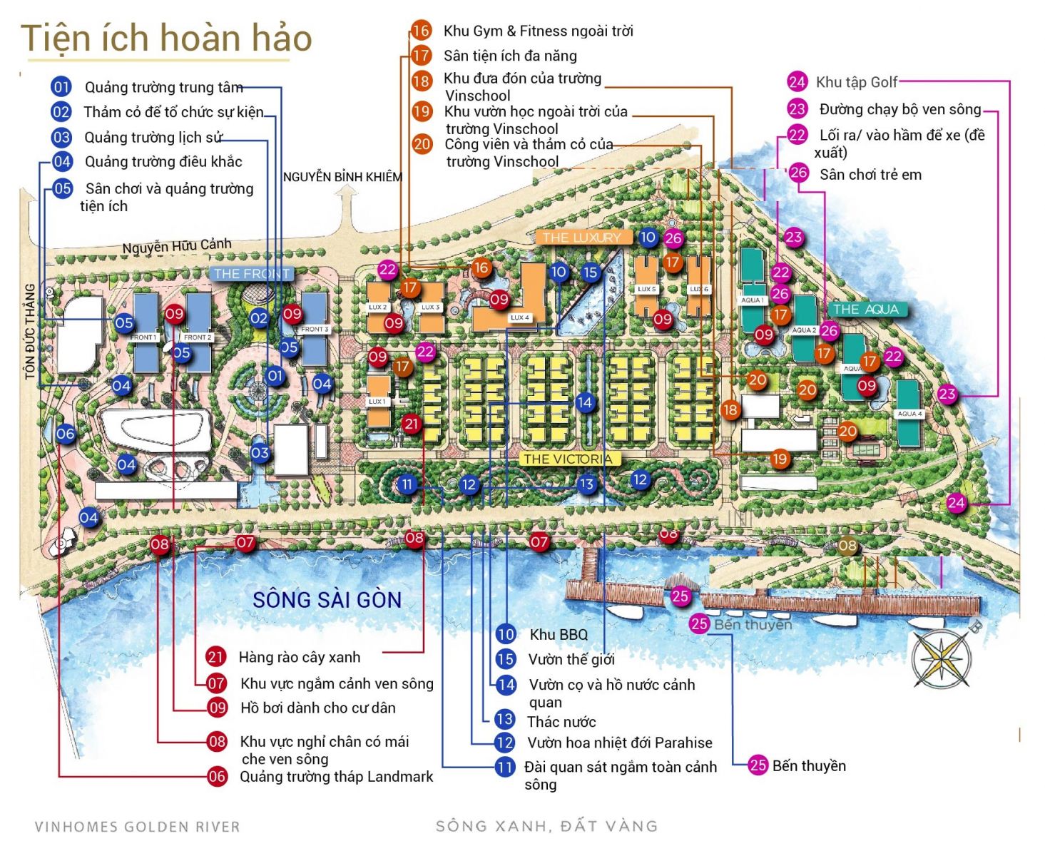 tiện ích vinhomes ba son sài gòn