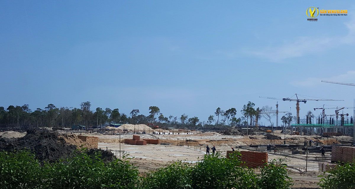 Tiến độ thi công dự án The Arena Cam Ranh