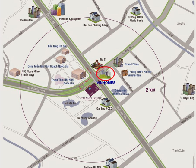 vi tri vinhomes tran duy hung